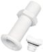 Lalizas fast lock drain socket, plastic, white