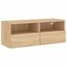 Sonoma Eiken meuble TV mural 80x30x30 cm bois traité