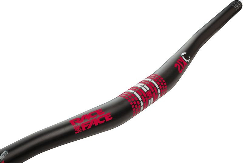 Race Face Sixc 3/4 Riser Stuur Ø31,8mm, wit/rood