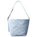 Calvin Klein Emblem blauw denim crossbody tas