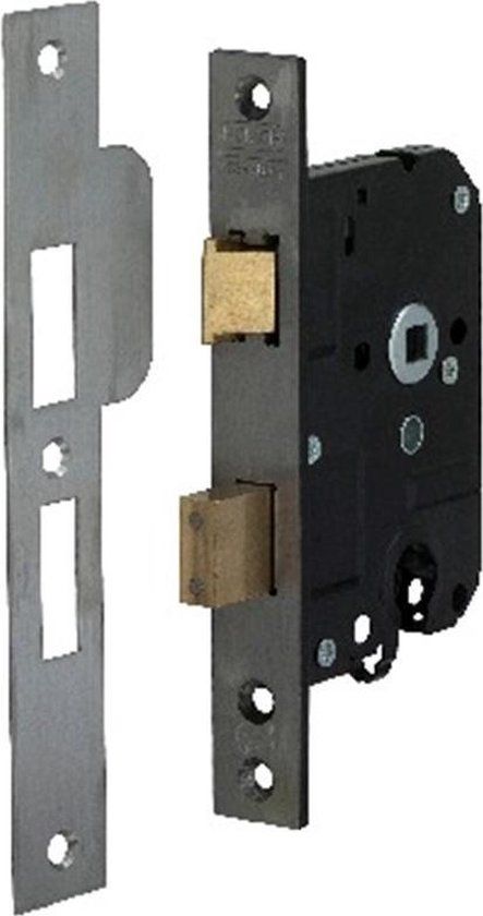 Nemef 4119 SKG** veiligheids insteekslot - cilinderslot Hollands rechts RVS