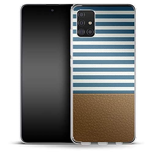 caseable caseable Samsung Galaxy A51 telefoonhoes - siliconen beschermhoes - schokabsorberend & krasbestendig oppervlak - kleurrijk design - Nautical