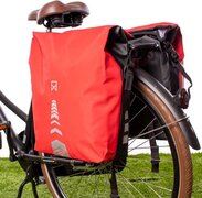 WILLEX Dubbele Sportieve Fietstas 34L Rood