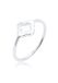 Elli - Ring - Dames Klaverblad Geluksgeluk in 925 sterling zilver - Dames