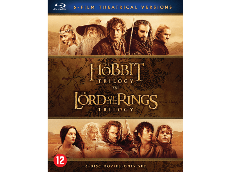 Warner Home Video Middle Earth Collection Blu ray