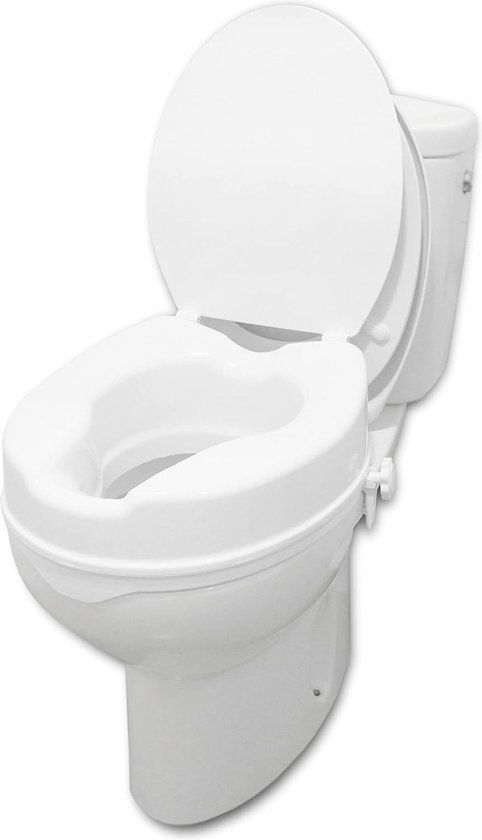 Merkloos PEPE Toiletverhoger 10 cm met Deksel