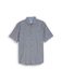 TOM TAILOR Chemise bleu marine / bleu chiné / cognac / blanc