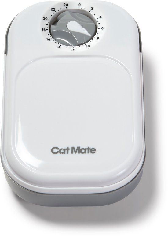 Cat Mate C100 Automatische voerbak voor katten en kleine honden - wit