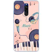 Xiaomi Redmi 8 Accords en couleur bedrukt siliconen hoesje