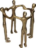 HD Collection Ornament Beeldje Aluminium 21,5x21,5x23cm