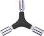 Icetoolz Y-dopsleutel 8-9-10 Mm Zwart/zilver