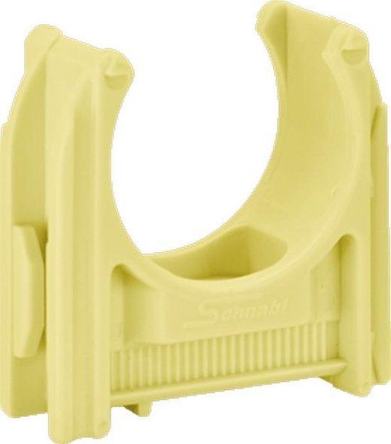 Enzo SCHB Kabelbuisklem EC, Kunststof, Crème, voor buisdiameter 17.6 - 18.6mm