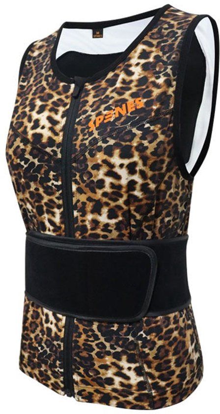 SPINES Leopard Rugbeschermer - Unisex - XS - Leopard