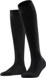 FALKE Vitalizer met compressie Baumwolle kniekousen dames zwart - maat 35-36