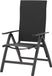 Adelaide chaise de salle à manger réglable aluminium anthracite