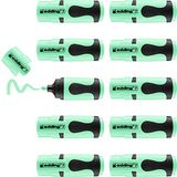 edding 7 mini highlighter - pastelgroen - 10 highlightermarkers - beitelpunt 1-3 mm