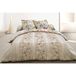 Home Linge Passion - Flowers beddengoedset, 4-delig, 100% katoen, beige, 240 x 300 cm