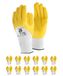TK Gloves Mantella Werkhandschoenen, 12 paar, lashandschoenen, nitril, handschoenen voor olieachtige omgeving