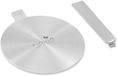 Merkloos / Sans marque Inductieadapter met afneembare handgreep voor koffieapparaten en keukengerei, 14/24 cm