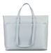 JOST Leren business tas shopper met laptopvak Arva Business Shopper Misty Blue blauwgrijs