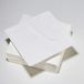 Le Napage 50 katoenen papieren servetten 25 x 25 cm, 3-laags, wit FSC