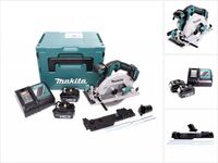 Makita DHS 680 RFJ accu handcirkelzaag 18 V 165 mm borstelloos + 2x accu 3.0 Ah + lader + adapter + Makpac