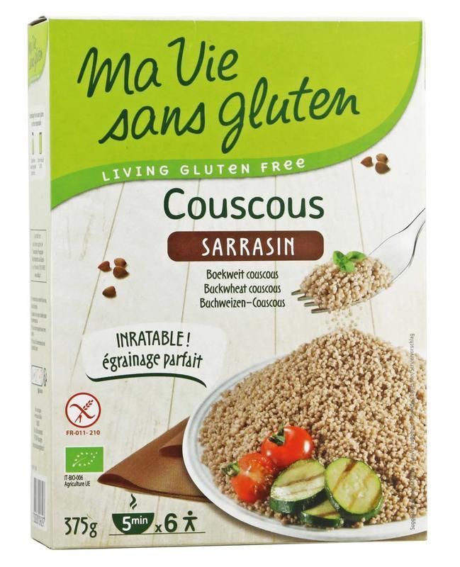 Couscous 100% boekweit glutenvrij bio 375 Gram