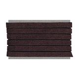 Prym 927931 leren band 4 mm bruin, PUR 50% PES