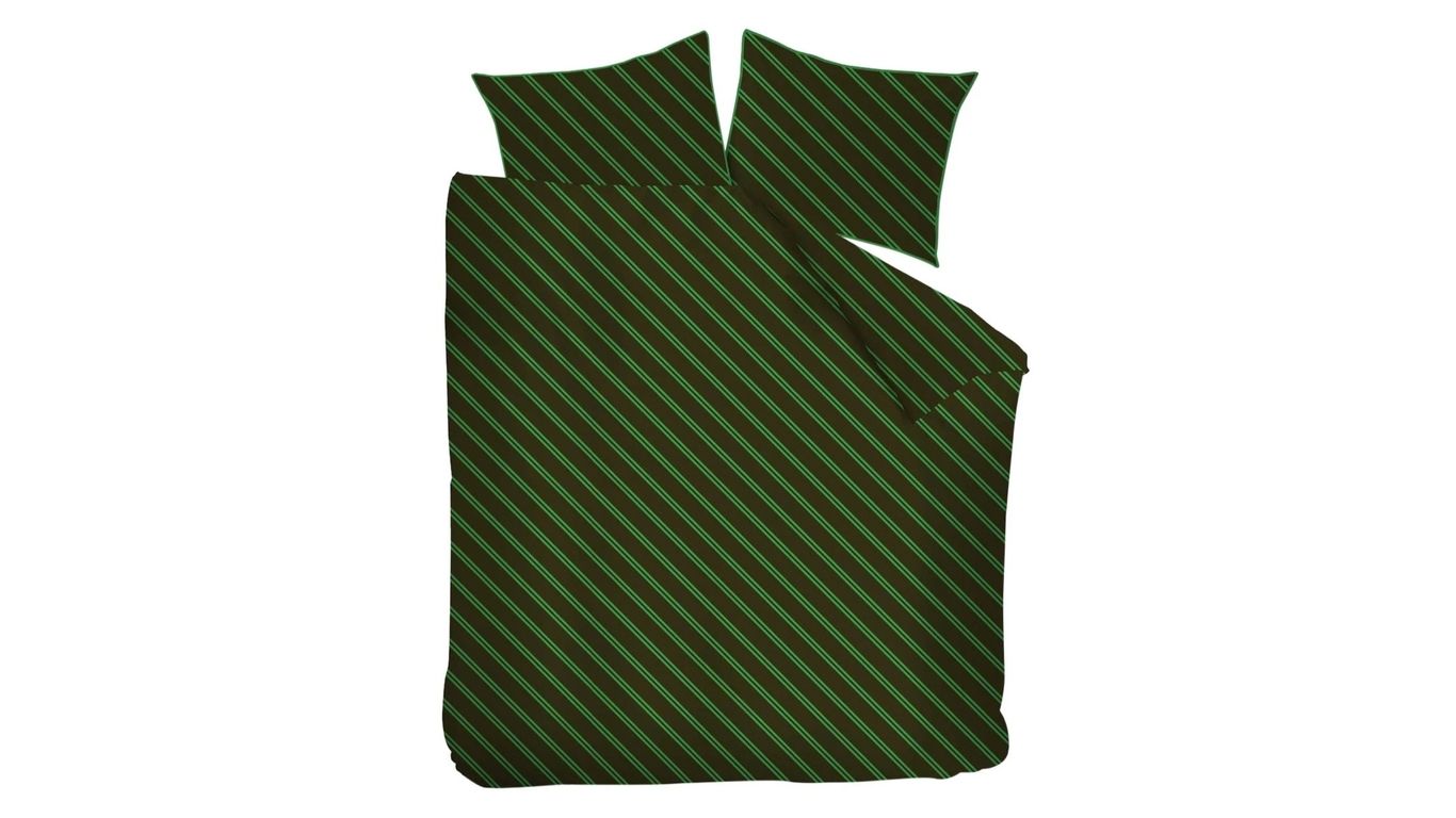 Dekbedovertrek VTwonen Diagonal - Green