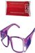 Nordica Bril Lucy Look paars + 3.50