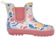 Playshoes Kinderregenlaarzen met bloemenmotief - Ecru - Maat 22