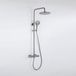 FortiFura Calvi Opbouw Regendoucheset – Gunmetal Geborsteld