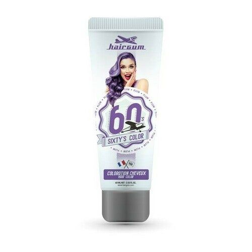 Hairgum Sixty's Semi-permanente kleuring 60 ml Plum