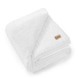 UGG 35989 Nita Warme zachte omkeerbare schattige deken fleece dikke esthetische preppy pluizige gezellige Minky Couture Down Alternatieve vulling Machine wasbare plaid voor bank en bed, 127 x 187 cm,