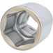 KS Tools 911.1033 1" Zeskant dopsleutel, kort, 2.7/16"