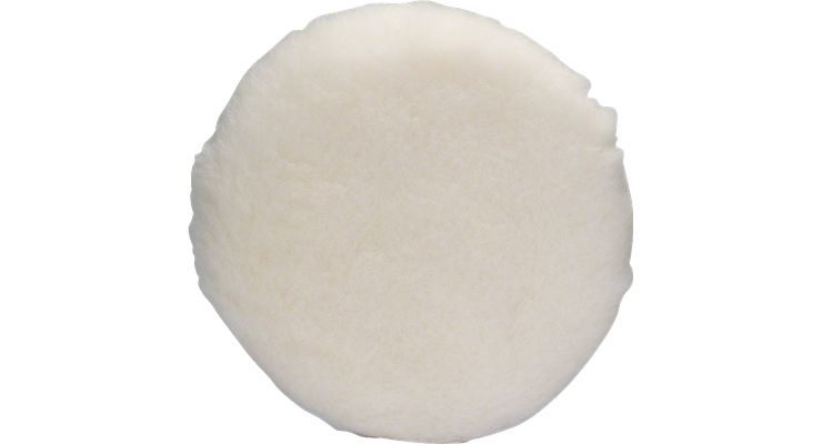 Bosch Lamswollen poetsschijf 180 mm - Grijs - 1 stuk