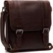 The Chesterfield Brand Adelanto Waxed Pull Up Overslagtas - Bruin
