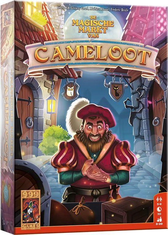 999 Games De Magische Markt van Cameloot Kaartspel - Coöperatief spel - Nederlands