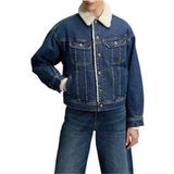 LEE - Relaxed Sherpa Rider Jkt - Veste pour femme - Marron