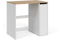Vicco Viktor Wasmachinekast – 93.6 x 88.2 cm met compartimenten en deur Wit/Kunstnijverheid