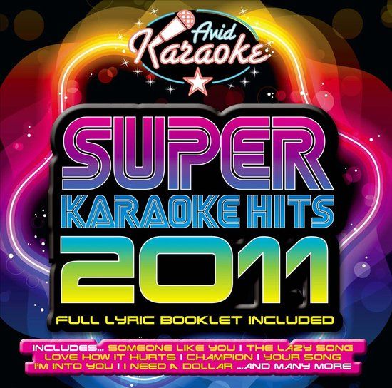 Super Avid Uk Super Karaoke Hits 2011