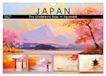 Japan. Calvendo Japan. Eine künstlerische Reise im Aquarellstil (Wandkalender 2027 DIN A4 quer)