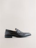 Next - Heren - Versierde leren loafers - Zwart