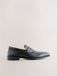 Next - Heren - Versierde leren loafers - Zwart