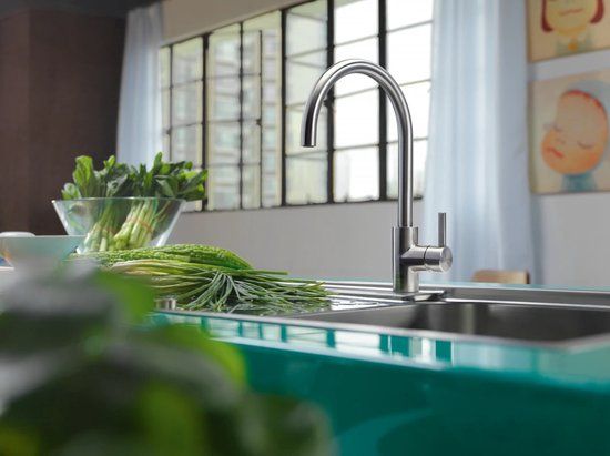 Franke Eos Neo Keukenkraan - RVS - Draaibare Uitloop