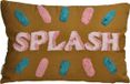 HD Collection Kussen Splash Cotton 40x60cm Bruin