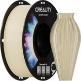 Creality PETG-filament 1,75 mm, 3D-printerfilament, uitstekende taaiheid, hoge precisie, niet giftig, vochtbestendig, 1 kg, glanzend 3D-printfilament voor 3D-printers (beige)