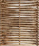 Intergard Hazelaarscherm gespleten tuinschermen vlechtscherm 180x150cm Groen Metaal