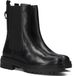 Wysh Monk-k-05 Chelsea boots Meisjes Zwart Leer Maat 36