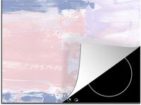 Merkloos KitchenYeah® Inductie beschermer 75x52 cm - Pastel - Design - Verf - Inductiebeschermer